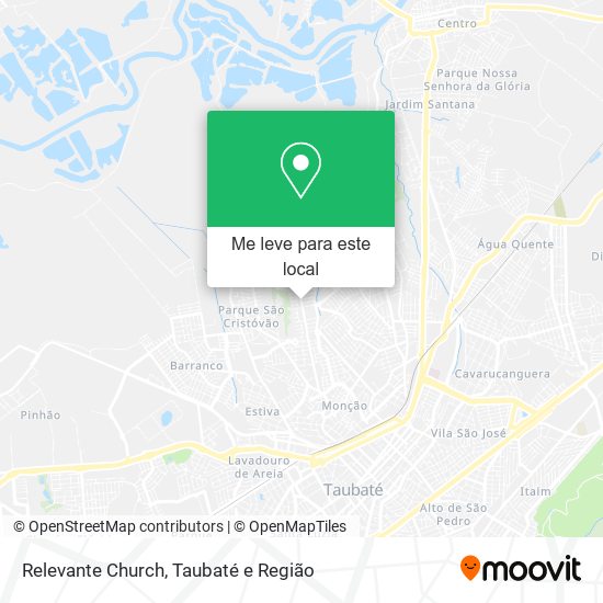 Relevante Church mapa