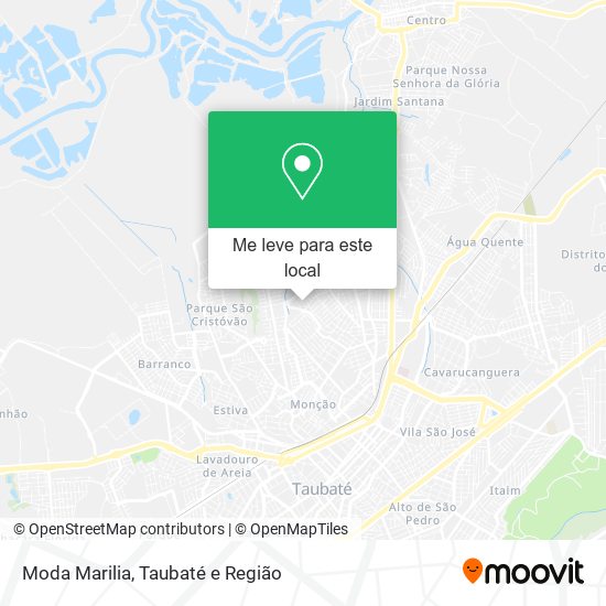 Moda Marilia mapa