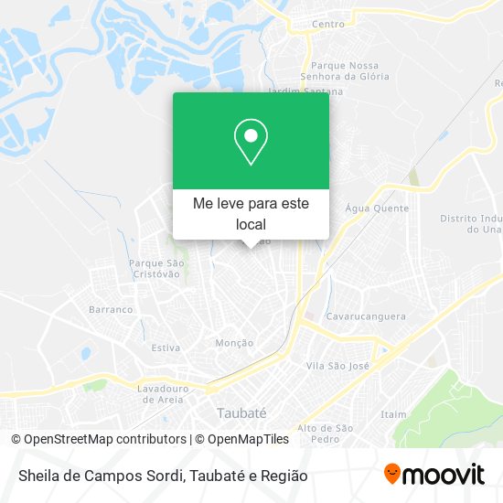 Sheila de Campos Sordi mapa