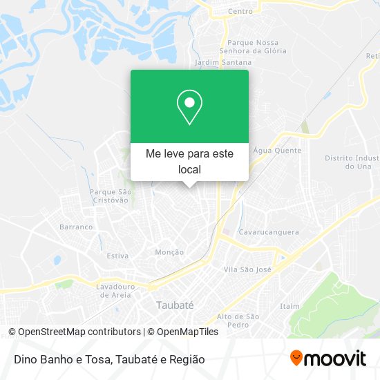 Dino Banho e Tosa mapa