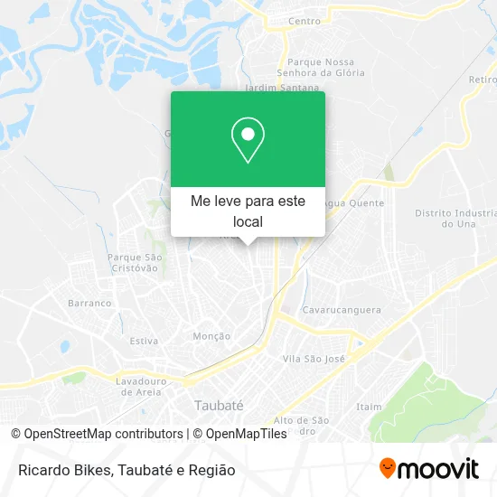 Ricardo Bikes mapa