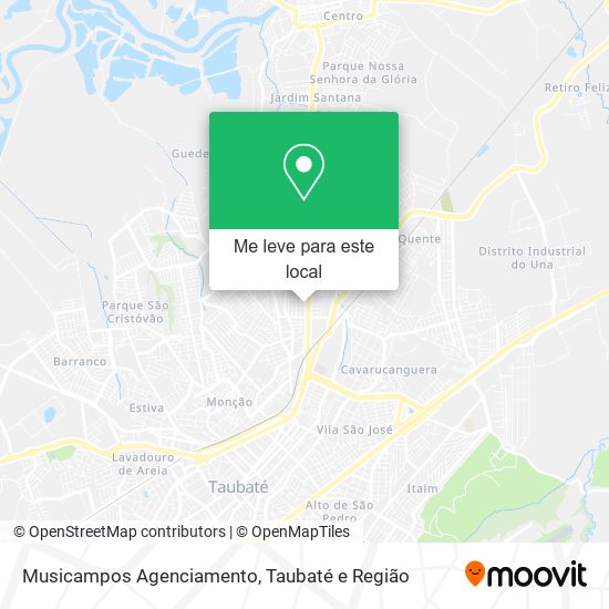 Musicampos Agenciamento mapa