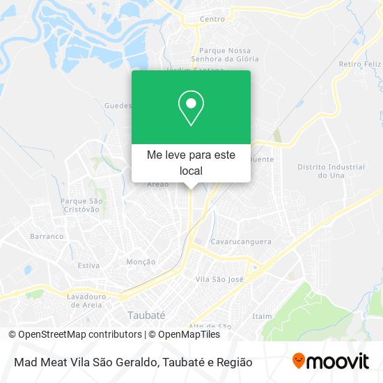 Mad Meat Vila São Geraldo mapa