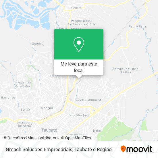 Gmach Solucoes Empresariais mapa