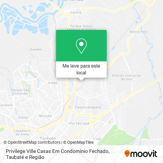 Privilege Ville Casas Em Condomínio Fechado mapa
