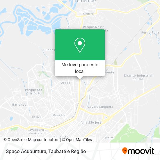 Spaço Acupuntura mapa