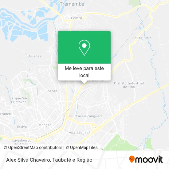 Alex Silva Chaveiro mapa