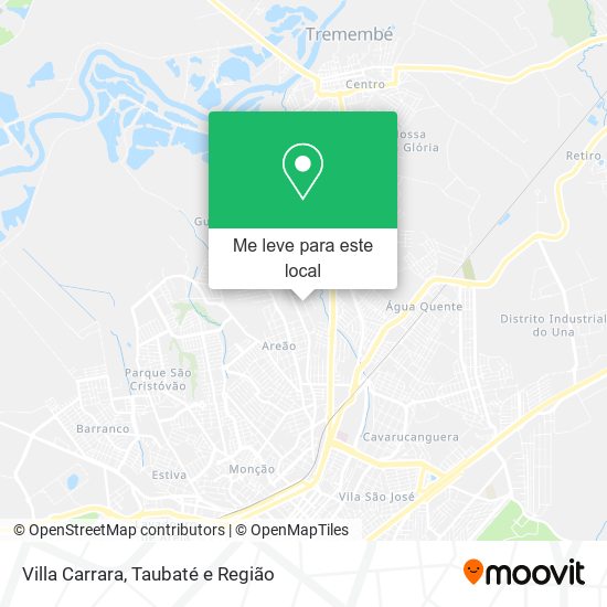 Villa Carrara mapa