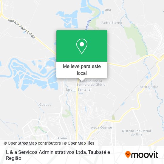 L & a Servicos Administrativos Ltda mapa