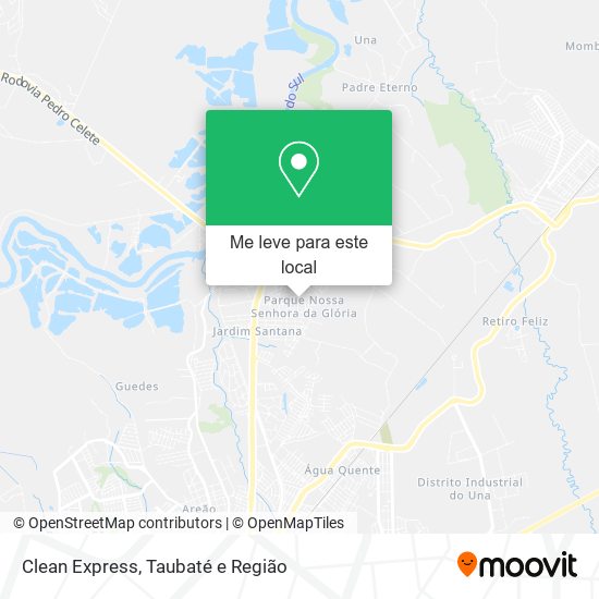 Clean Express mapa