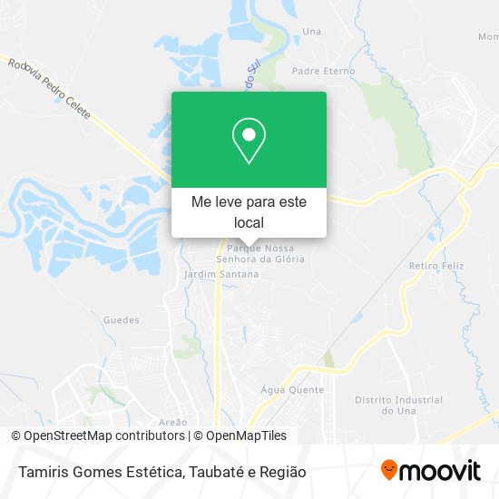 Tamiris Gomes Estética mapa