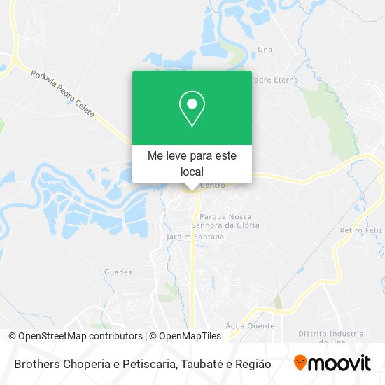 Brothers Choperia e Petiscaria mapa