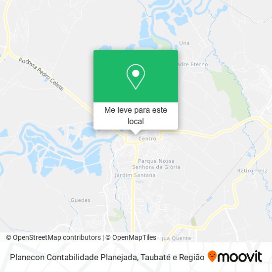 Planecon Contabilidade Planejada mapa