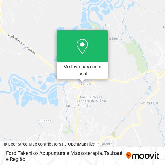 Ford Takehiko Acupuntura e Massoterapia mapa