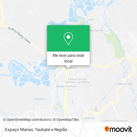 Espaço Marias mapa