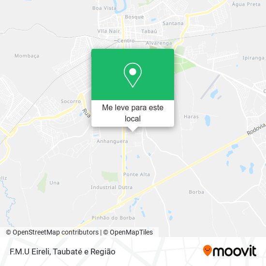 F.M.U Eireli mapa
