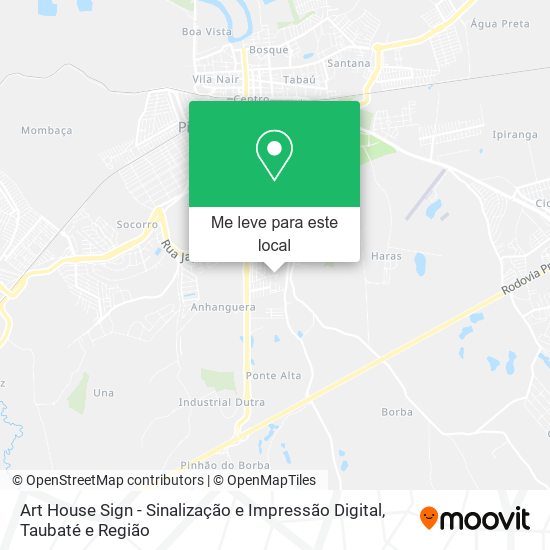 Art House Sign - Sinalização e Impressão Digital mapa