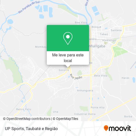 UP Sports mapa