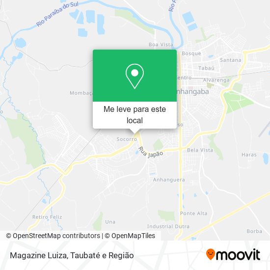 Magazine Luiza mapa
