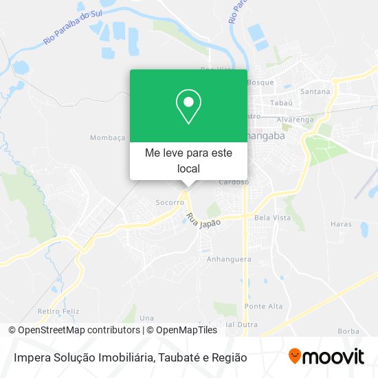 Impera Solução Imobiliária mapa