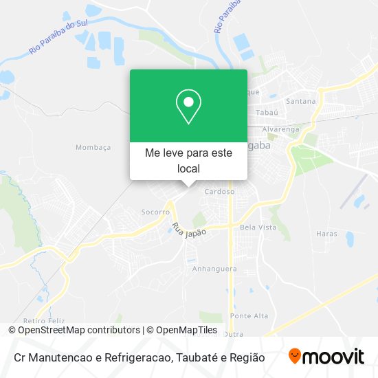 Cr Manutencao e Refrigeracao mapa