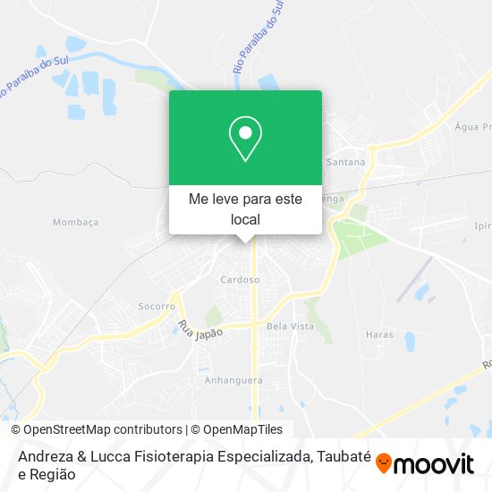 Andreza & Lucca Fisioterapia Especializada mapa