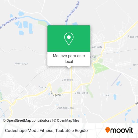 Codeshape Moda Fitness mapa