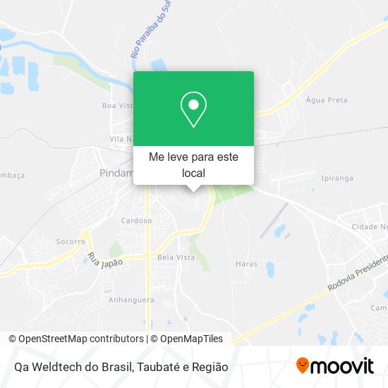Qa Weldtech do Brasil mapa
