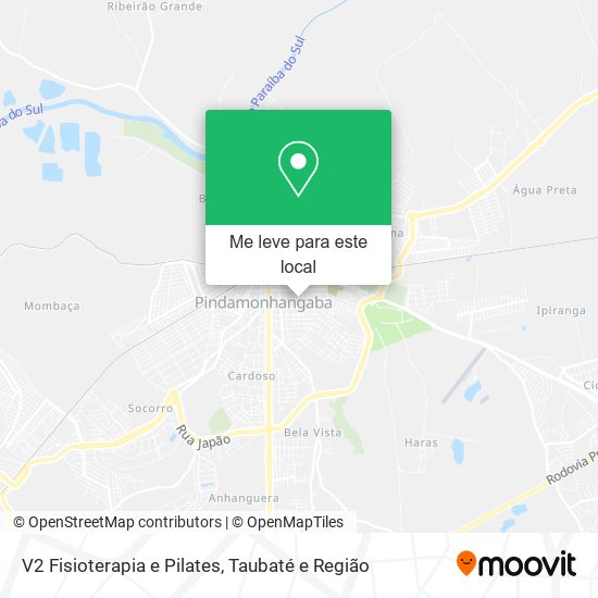 V2 Fisioterapia e Pilates mapa