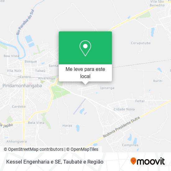 Kessel Engenharia e SE mapa