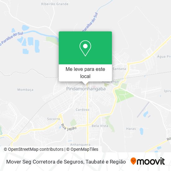 Mover Seg Corretora de Seguros mapa