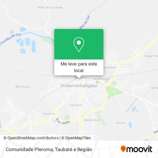 Comunidade Pleroma mapa