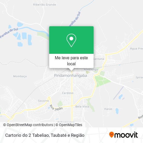 Cartorio do 2 Tabeliao mapa