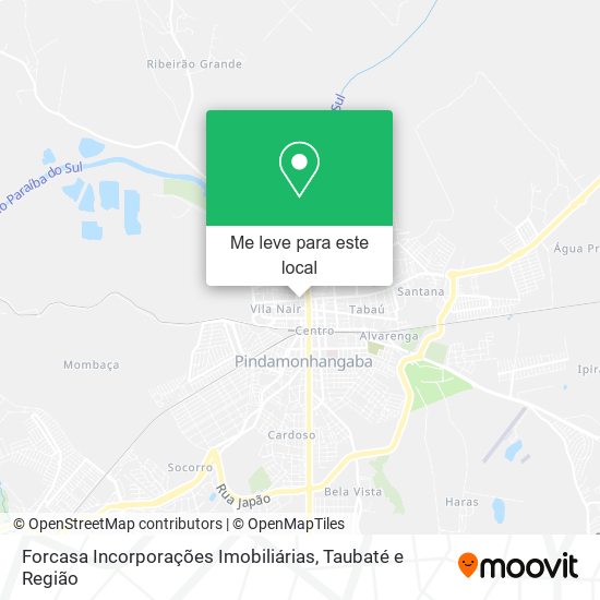 Forcasa Incorporações Imobiliárias mapa
