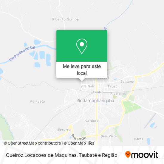 Queiroz Locacoes de Maquinas mapa