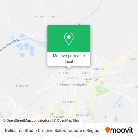 Belíssima Studio Creative Salon mapa