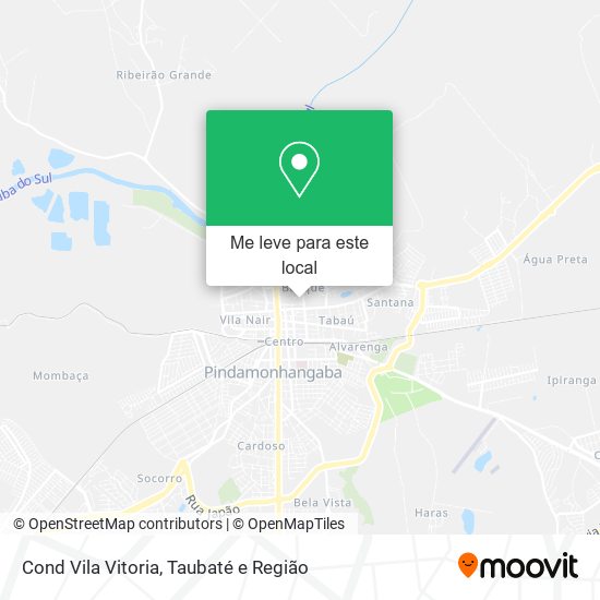Cond Vila Vitoria mapa