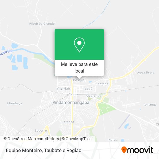 Equipe Monteiro mapa