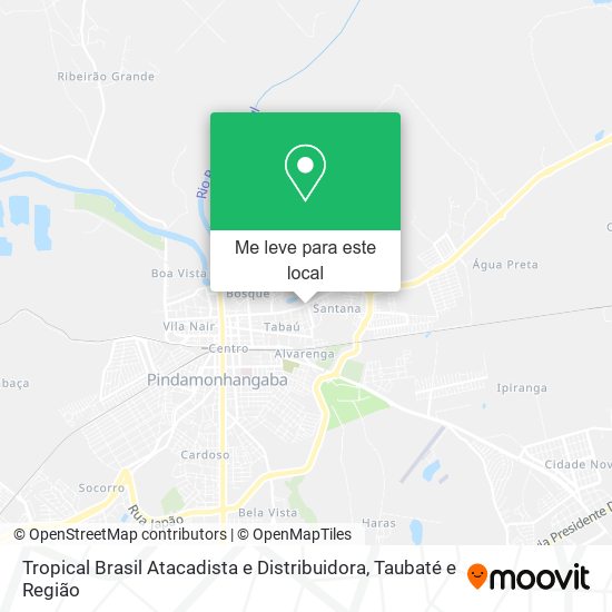 Tropical Brasil Atacadista e Distribuidora mapa