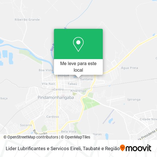 Lider Lubrificantes e Servicos Eireli mapa