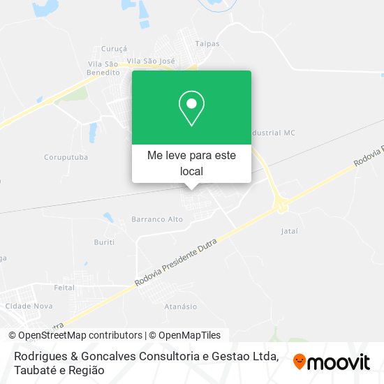 Rodrigues & Goncalves Consultoria e Gestao Ltda mapa