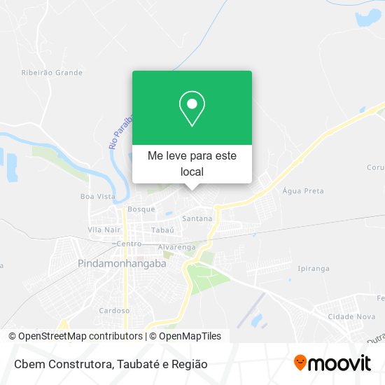 Cbem Construtora mapa