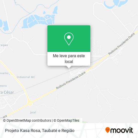 Projeto Kasa Rosa mapa