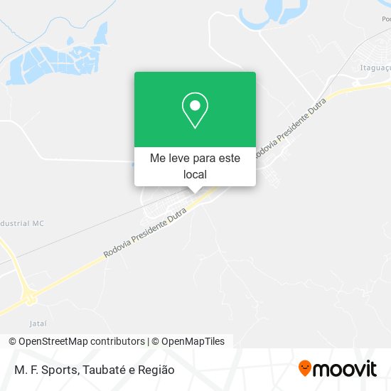 M. F. Sports mapa