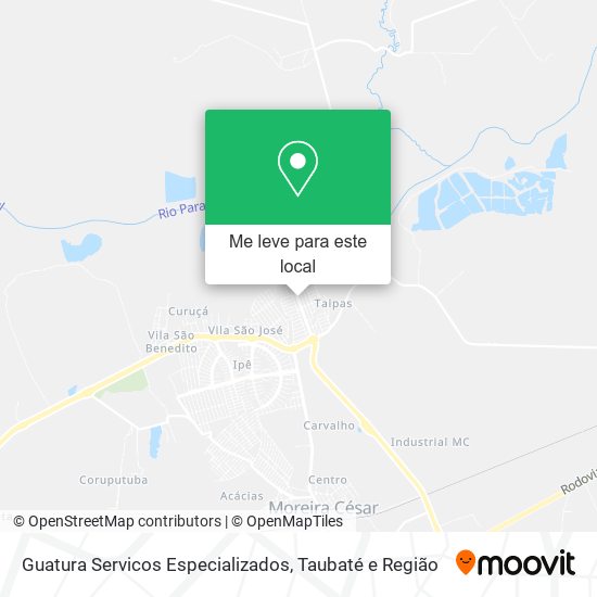 Guatura Servicos Especializados mapa