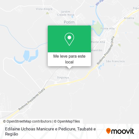 Edilaine Uchoas Manicure e Pedicure mapa