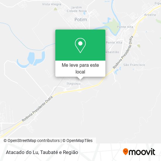 Atacado do Lu mapa