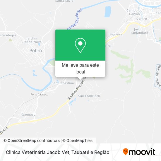 Clinica Veterinária Jacob Vet mapa