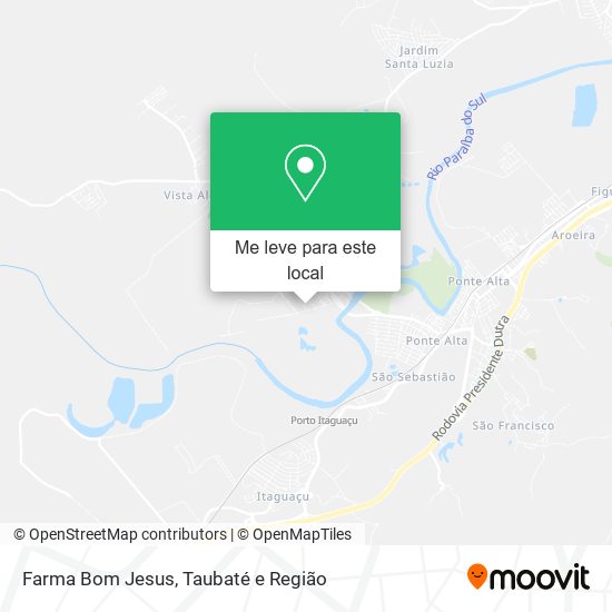 Farma Bom Jesus mapa