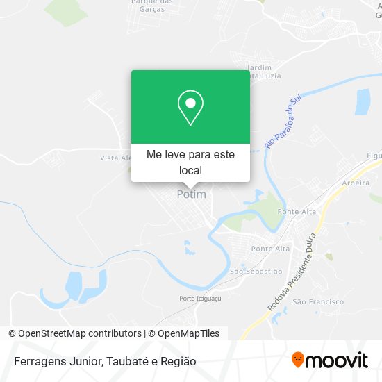 Ferragens Junior mapa